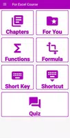 For Excel Course โปสเตอร์