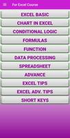 For Excel Course captura de pantalla 1