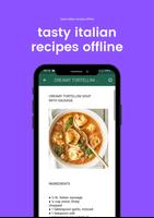 recipes Italian food offline capture d'écran 3