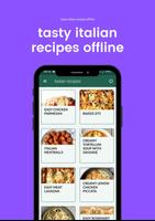 recipes Italian food offline Affiche
