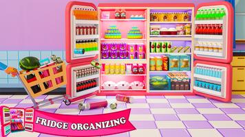 برنامه‌نما Fill The Fridge Organizer Game عکس از صفحه