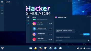 Hacker Simulator PC Tycoon पोस्टर