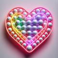 ”Pop It Neon 3D Antistress Toys