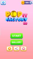Pop It Factory 3D -Fidget Toys Affiche
