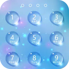 Lock screen - water droplets APK download