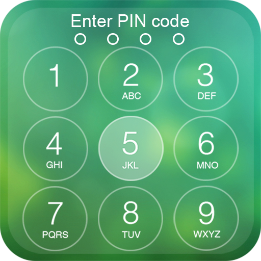 Keypad lock screen