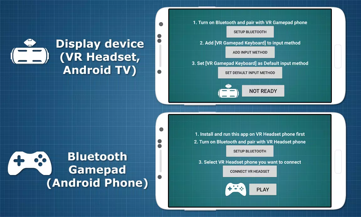 Bluetooth Gamepad VR & Tablet Latest Version 1.1.1 for Android