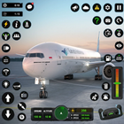 Pesawat Simulator Garuda 3D Zeichen