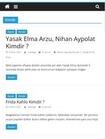 Güncel Biyografiler 海報