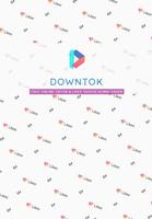 Downtok - Downloader for TikTok & Likee الملصق