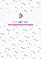 Downtok - Downloader for TikTok & Likee पोस्टर