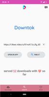 Downtok - Downloader for TikTok & Likee स्क्रीनशॉट 2