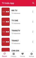 TV Indonesia - Semua Saluran TV Online Indonesia ポスター