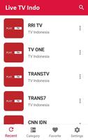 TV Indonesia Semua Siaran Live पोस्टर