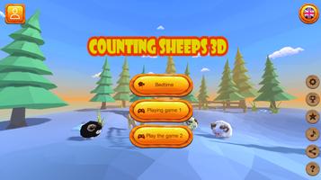 Counting sheep - go to bed poster