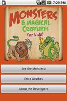 Monsters & Creatures For Kids Plakat