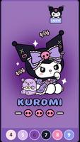 Kuromi Coloring By Number screenshot 1