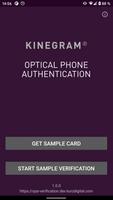 Optical Phone Authentication Affiche