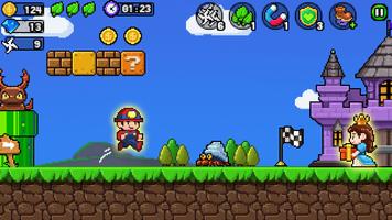 Pixel World - Super Run الملصق