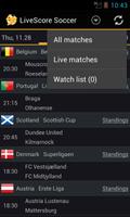 برنامه‌نما LiveScore Football عکس از صفحه