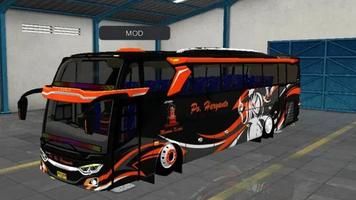 Bus Telolet 2023 Mod Bussid Affiche