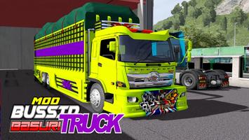 Poster Mod Bussid Truck Basuri