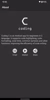 Coding C تصوير الشاشة 3