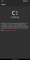 برنامه‌نما Coding C++ عکس از صفحه