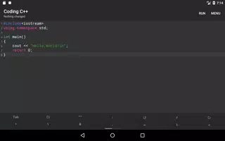 Coding C++ Ekran Görüntüsü 5