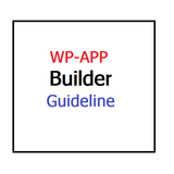 WP-APP Builder Guideline icône