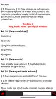 Kodeks Wykroczeń (KW) Polska স্ক্রিনশট 1