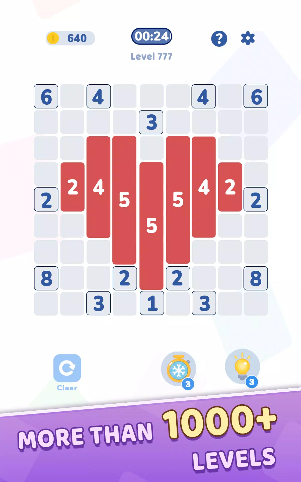 Grid Filler: Shikaku Tiles