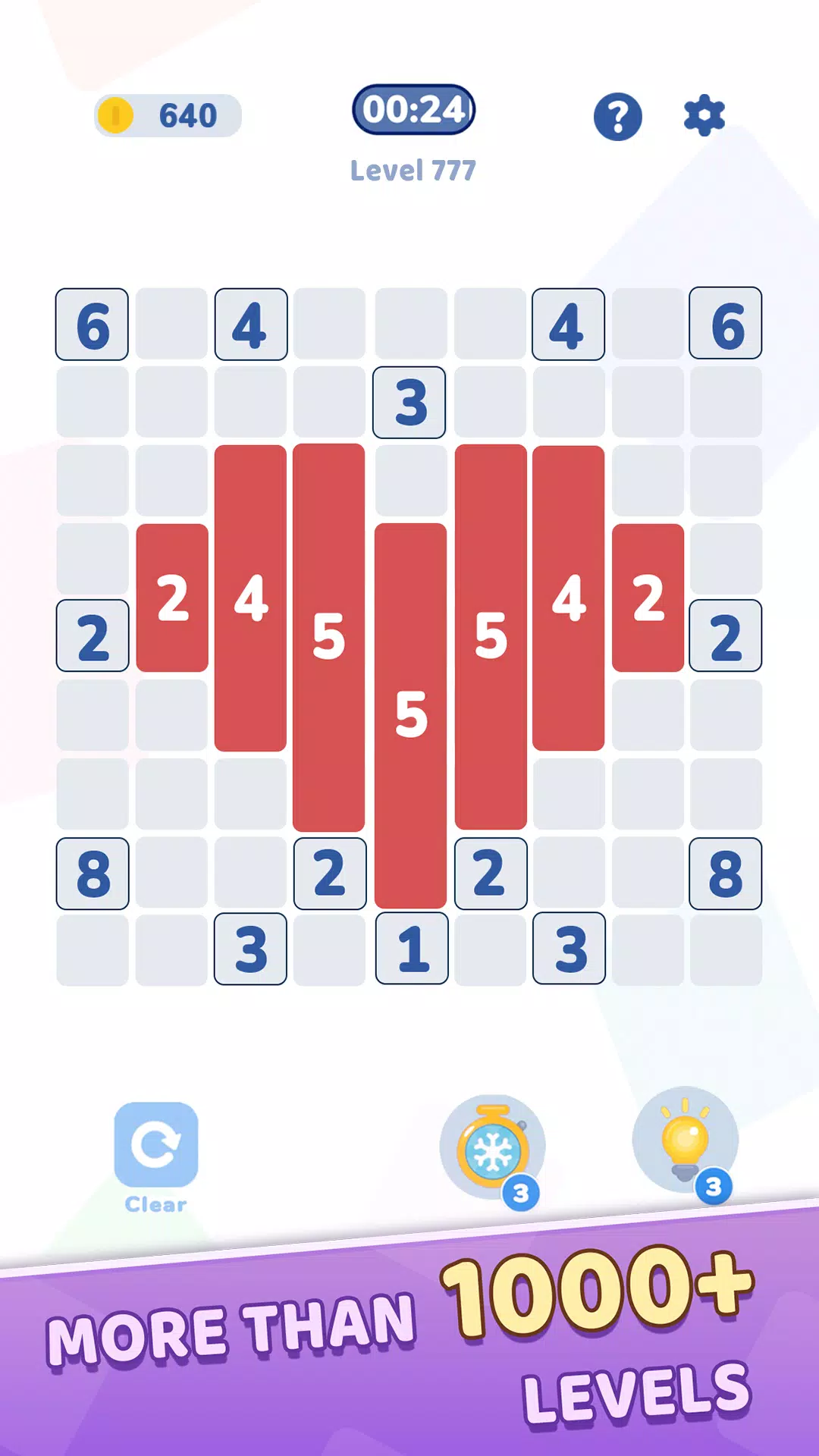 Grid Filler: Shikaku Tiles