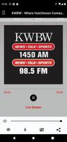 KWBW Radio,  Hutchinson, KS पोस्टर