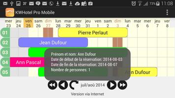 KWHotel Pro Mobile Demo capture d'écran 1