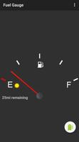 Fuel Gauge الملصق