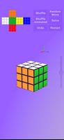 Rubick's Cube Simple Simulator Affiche