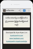 သက်သေခံအက်ဥပဒေ ポスター