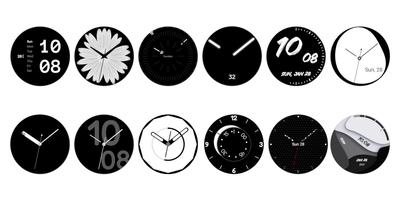 3 Schermata Layers Watch Face by KYB