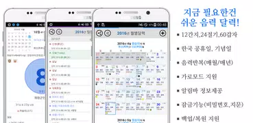 음력 달력 일정
