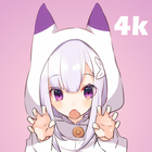 +100000 Anime Live Wallpapers icône