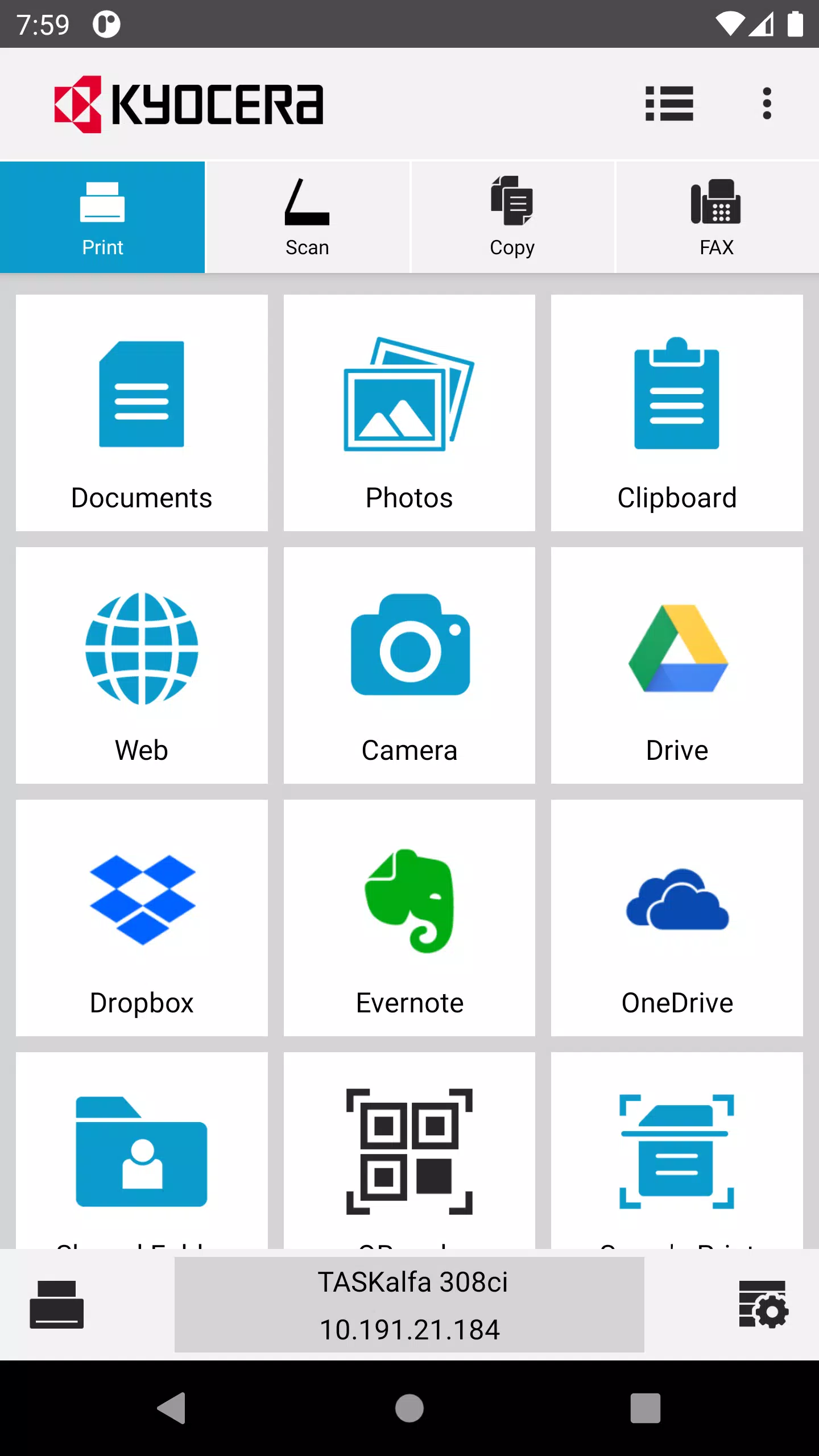 KYOCERA Mobile Print APK for Android Download