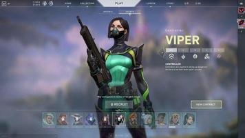 Valorant 5v5 Shooter Wallpapers 4K Poster
