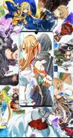 Anime Sword Art Wallpaper Asuna Love Kirito capture d'écran 1