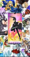 Anime Sword Art Wallpaper Asuna Love Kirito capture d'écran 2