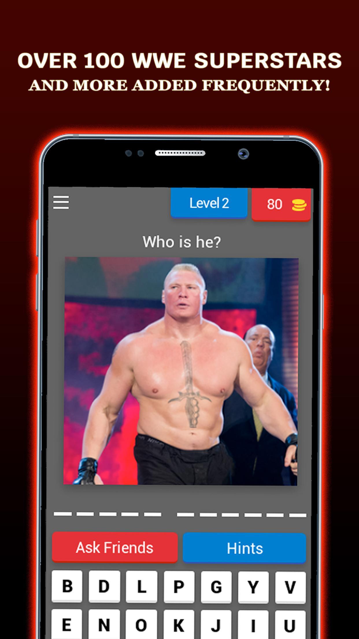Guess The WWE Superstars - 2021 Hottest Quiz Game for Android - APK Download