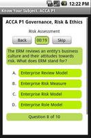ACCA P1 Govern, Risk & Ethics screenshot 1