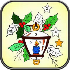 Christmas Decoration Coloring Art Book