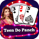 Icona 325 Card Game - Teen Do Panch