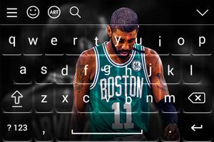Kyrie Irving keyboard Emoji captura de pantalla 2